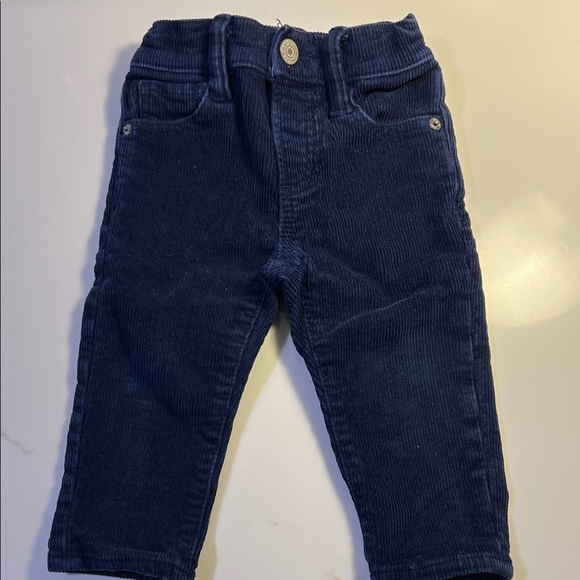 GAP and Children’s Place pants. Navy Corduroy and Nantucket Red 12-18 months - Picture 3 of 8
